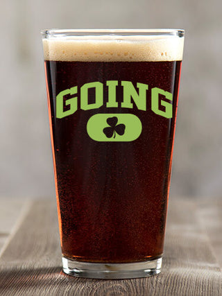 Irish Varsity : Pint Glasses - Color Printed
