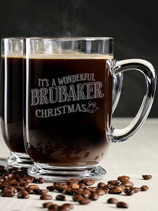 It's A Wonderful Christmas : Coffee Mugs - Engraved