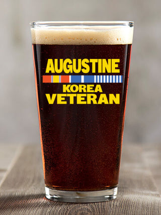 Korea Veteran : Pint Glasses - Color Printed
