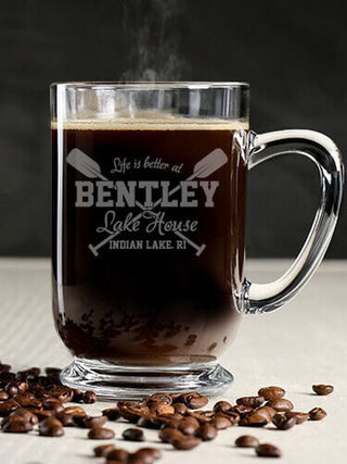 Lake House : Coffee Mugs - Engraved