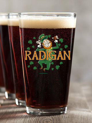 Leprechaun : Pint Glasses - Color Printed