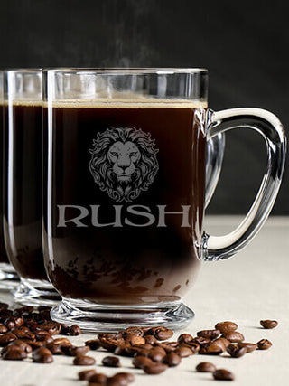 Lion : Coffee Mugs - Engraved