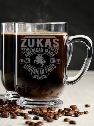 Lithuanian Parts : Coffee Mugs - Engraved
