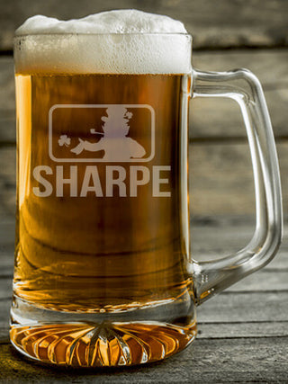Major League Irish : Beer Mugs - Engraved