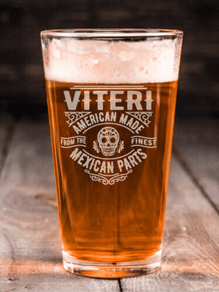 Mexican Parts : Pint Glasses - Engraved