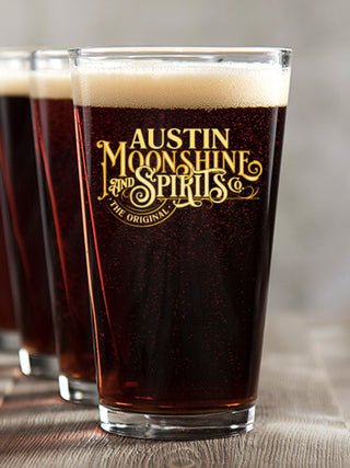 Moonshine and Spirits : Pint Glasses - Color Printed