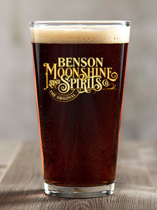 Moonshine and Spirits : Pint Glasses - Color Printed