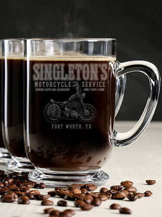 Motorcycle Service : Coffee Mugs - Engraved