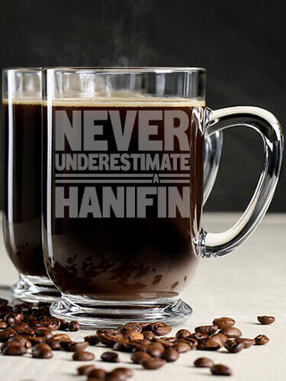 Never Underestimate Irish : Coffee Mugs - Engraved