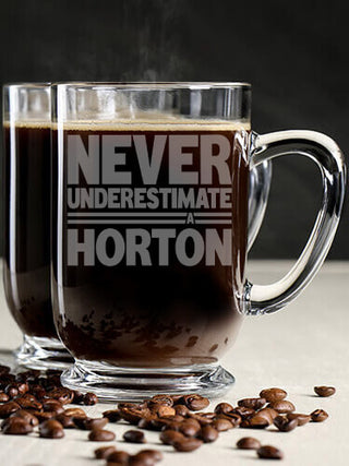 Never Underestimate : Coffee Mugs - Engraved