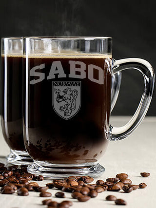Norwegian Shield : Coffee Mugs - Engraved