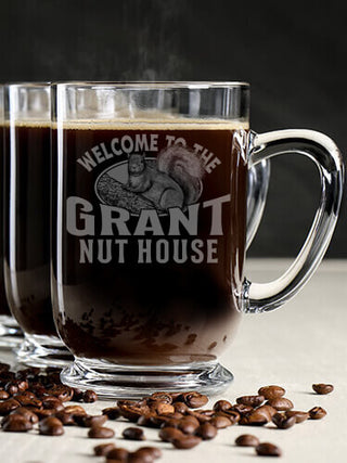 Nut House : Coffee Mugs - Engraved