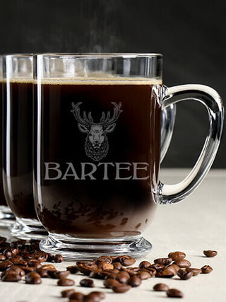 Old Stag : Coffee Mugs - Engraved