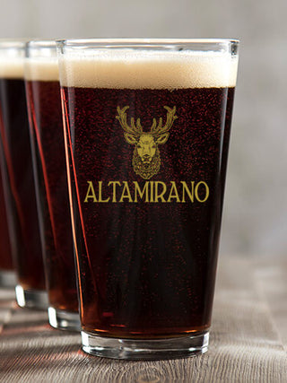Old Stag : Pint Glasses - Color Printed