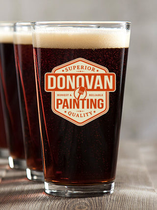 Painting : Pint Glasses - Color Printed