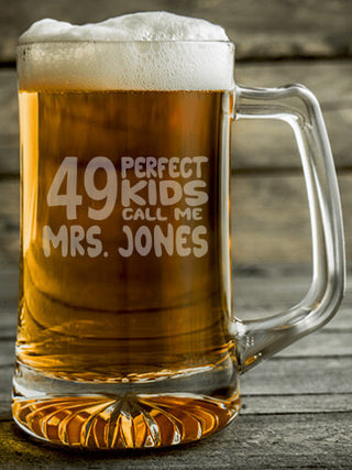 Perfect Kids : Beer Mugs - Engraved