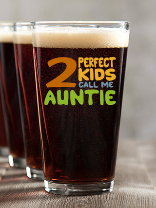 Perfect Kids : Pint Glasses - Color Printed