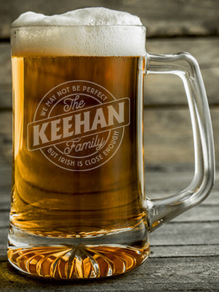 Perfectly Irish : Beer Mugs - Engraved