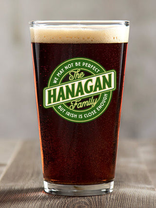 Perfectly Irish : Pint Glasses - Color Printed