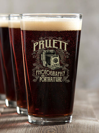 Photography : Pint Glasses - Color Printed