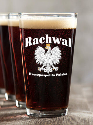 Polish Eagle : Pint Glasses - Color Printed