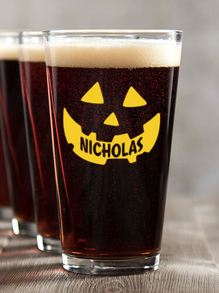 Pumpkin : Pint Glasses - Color Printed