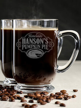 Pumpkin Pie : Coffee Mugs - Engraved