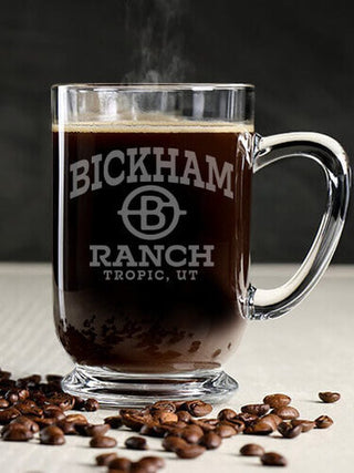 Ranch Monogram : Coffee Mugs - Engraved