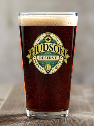 Reserve : Pint Glasses - Color Printed