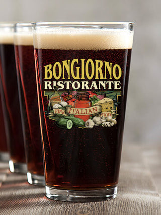 Ristorante : Pint Glasses - Color Printed