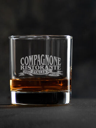 Ristorante : Rocks Glasses - Engraved