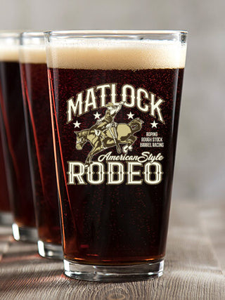 Rodeo : Pint Glasses - Color Printed