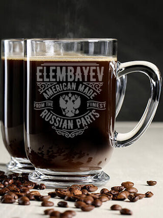 Russian Parts : Coffee Mugs - Engraved