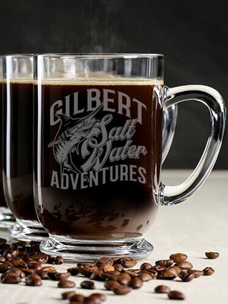 Salt Water Adventures : Coffee Mugs - Engraved