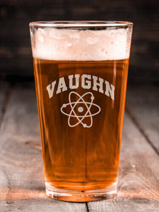 Science : Pint Glasses - Engraved