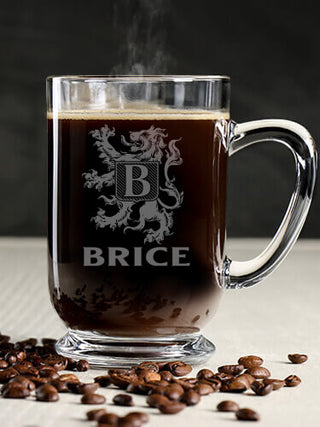Scottish Monogram : Coffee Mugs - Engraved