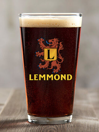 Scottish Monogram : Pint Glasses - Color Printed