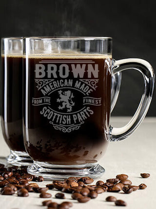 Scottish Parts : Coffee Mugs - Engraved