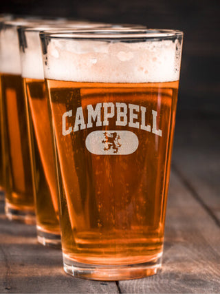 Scottish Varsity : Pint Glasses - Engraved