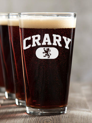 Scottish Varsity : Pint Glasses - Color Printed