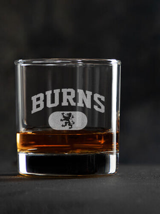 Scottish Varsity : Rocks Glasses - Engraved