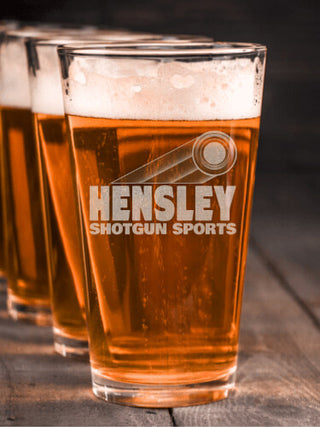 Shotgun Sports : Pint Glasses - Engraved