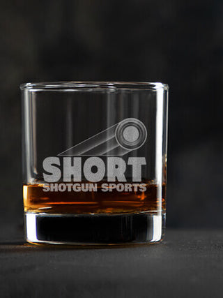 Shotgun Sports : Rocks Glasses - Engraved