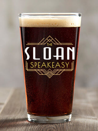 Speakeasy : Pint Glasses - Color Printed