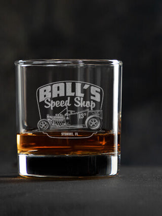 Speed Shop BP : Rocks Glasses - Engraved