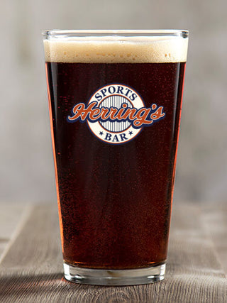 Sports Bar : Pint Glasses - Color Printed