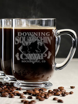 Squatchin' Camp : Coffee Mugs - Engraved