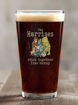 Stick Together : Pint Glasses - Color Printed