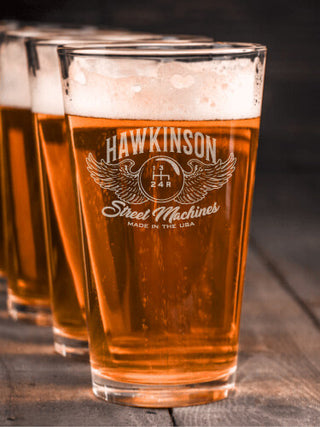 Street Machines : Pint Glasses - Engraved