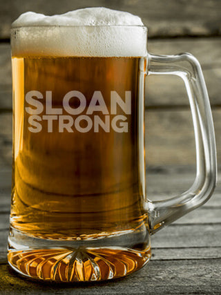 Strong : Beer Mugs - Engraved